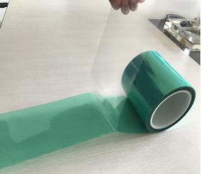 green tape with liner